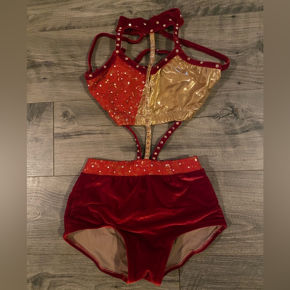 Custom dance costume, adult small